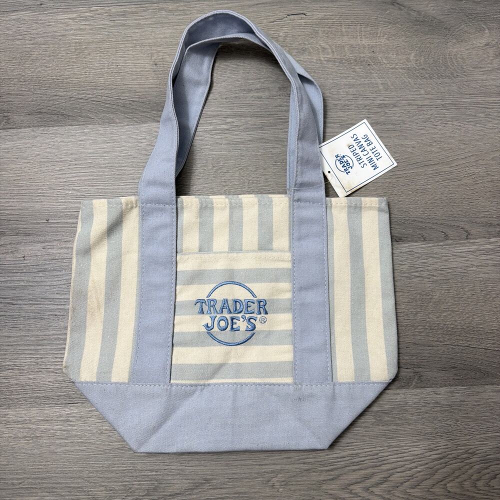 Trader Joe's Mini Canvas Reusable Tote bag